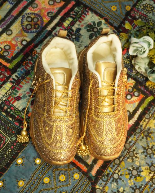 Dulhan Luxe Sneakers (Golden)